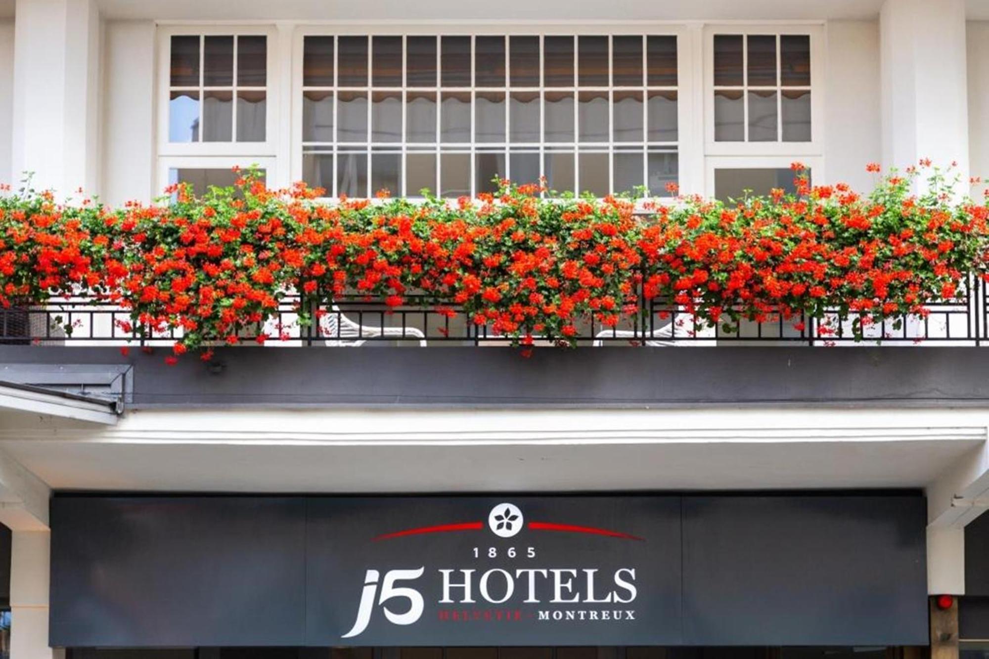 J5 Hotels Helvetie & La Brasserie Montreux Eksteriør billede