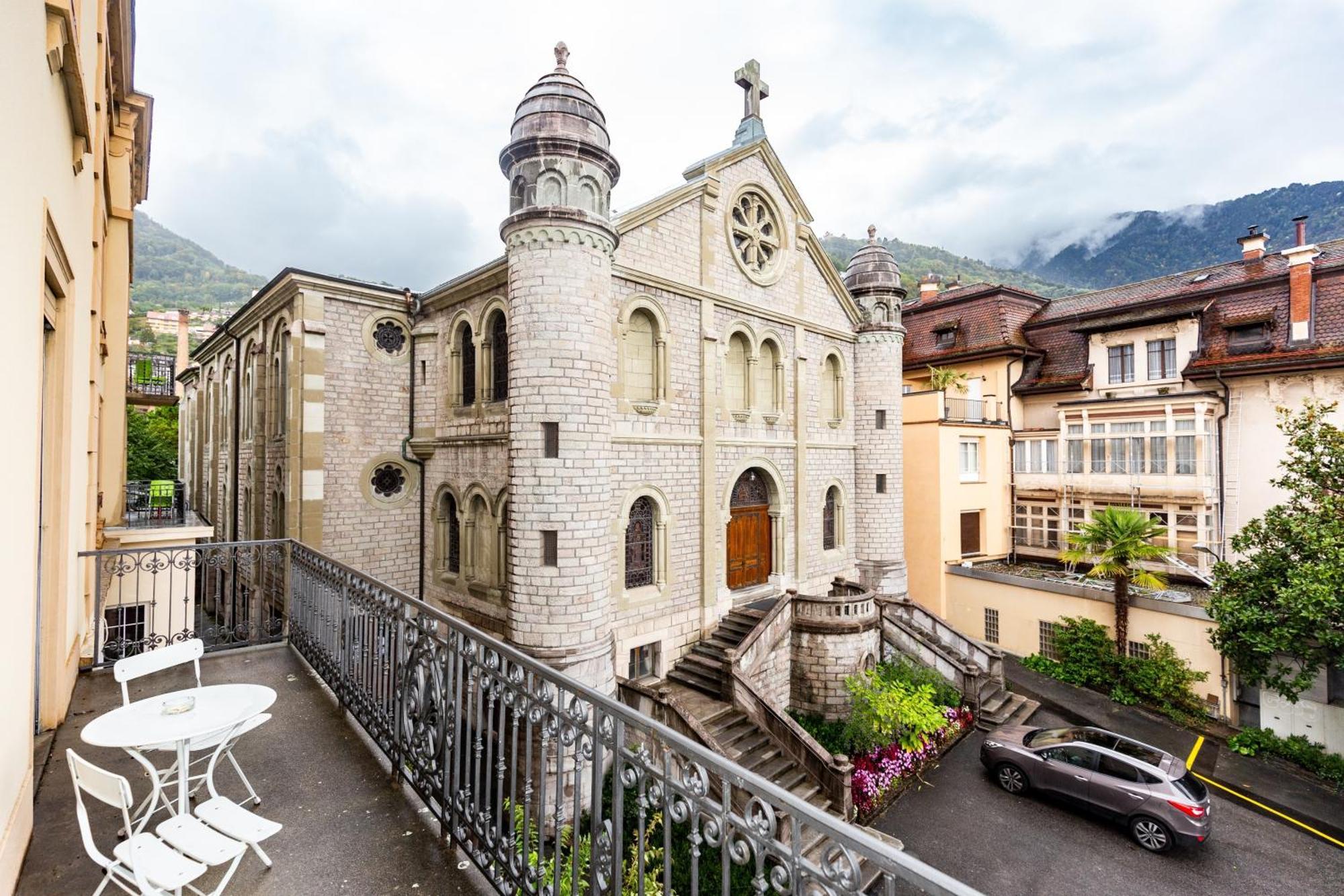 J5 Hotels Helvetie & La Brasserie Montreux Eksteriør billede