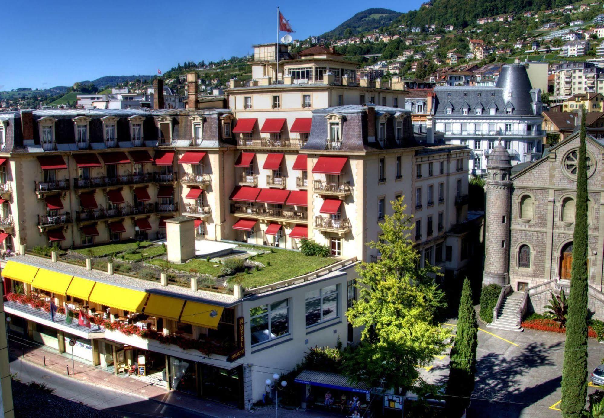 J5 Hotels Helvetie & La Brasserie Montreux Eksteriør billede